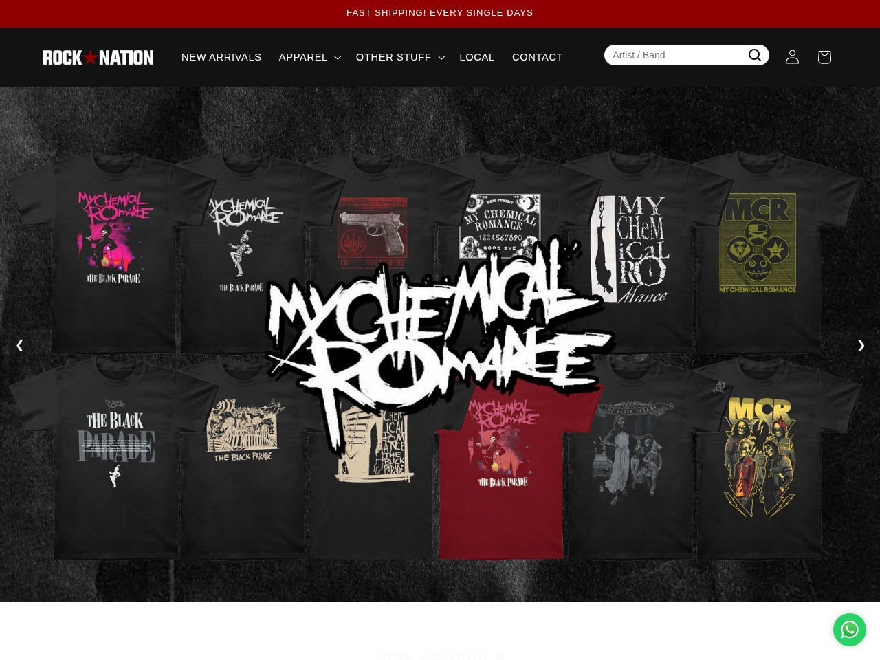 Rock Nation — Website Preview