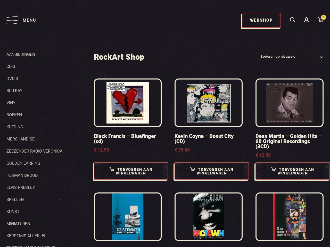 RockArt Shop XL — Website Preview