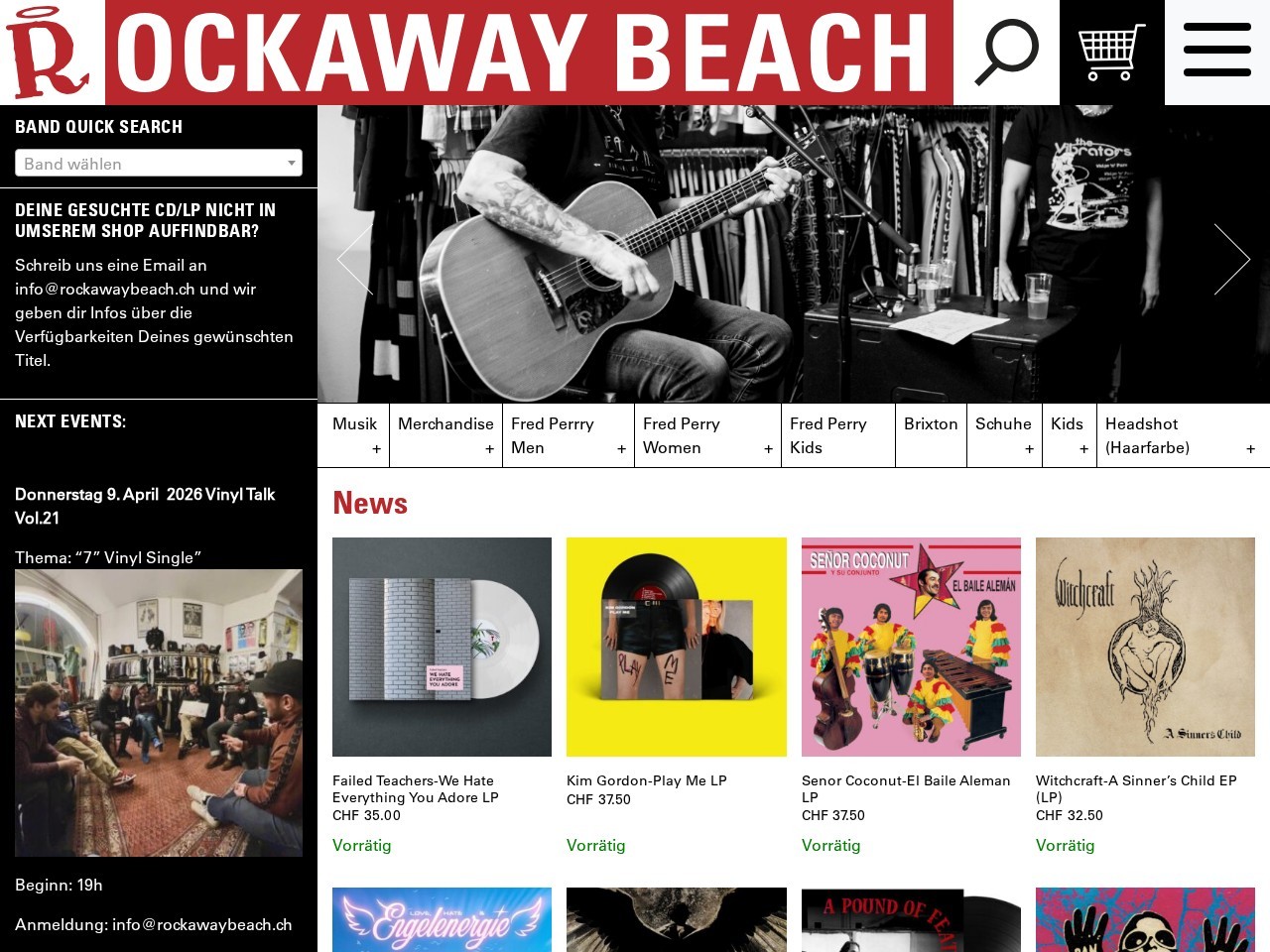 Rockaway Beach — Website Preview
