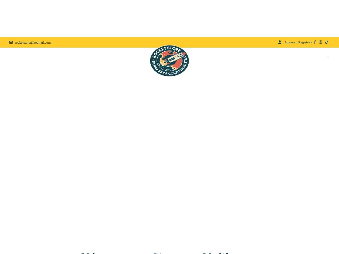 Rocket store - Shop for Collectors — Website Preview