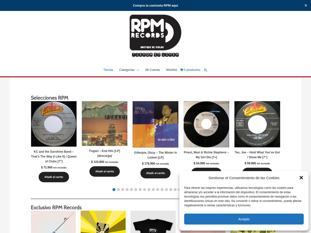 RPM Records BOGOTA โ Website Preview