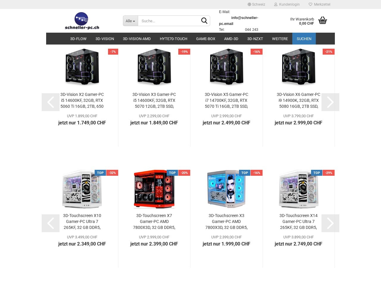 schneller-pc GmbH — Website Preview