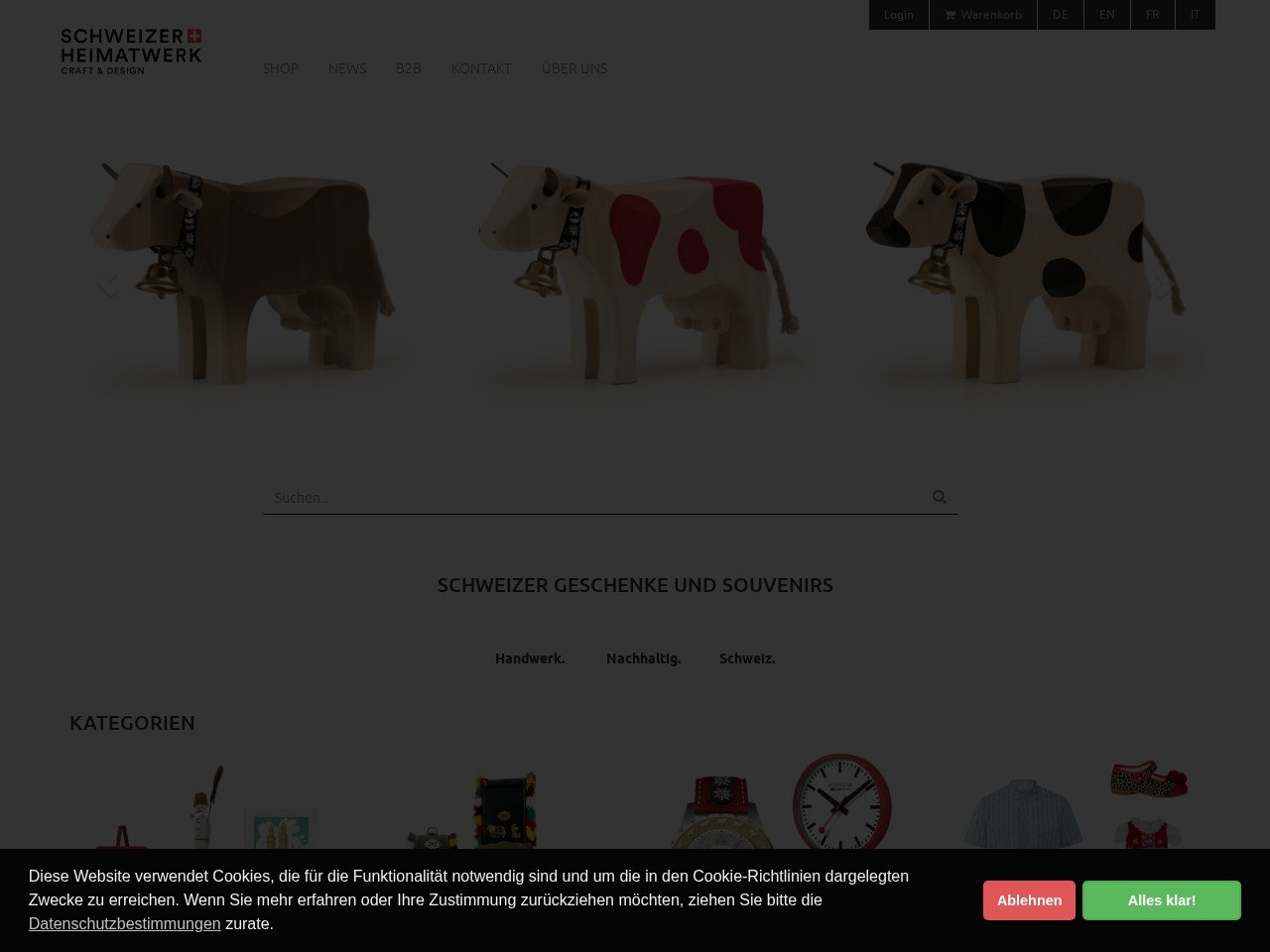 Schweizer Heimatwerk โ Website Preview