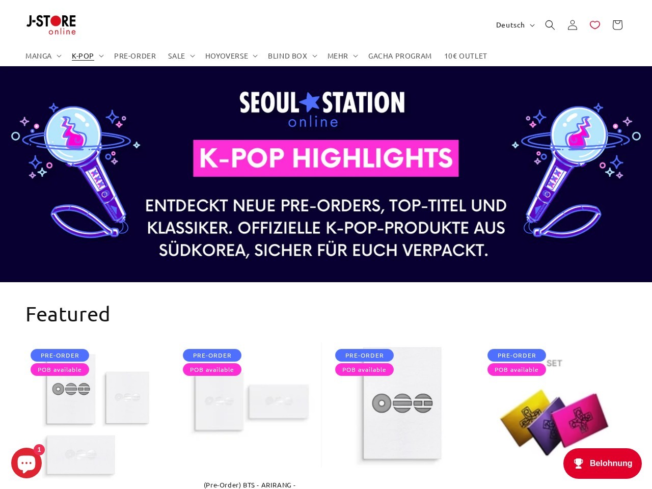 Seoulstation Hamburg — Website Preview