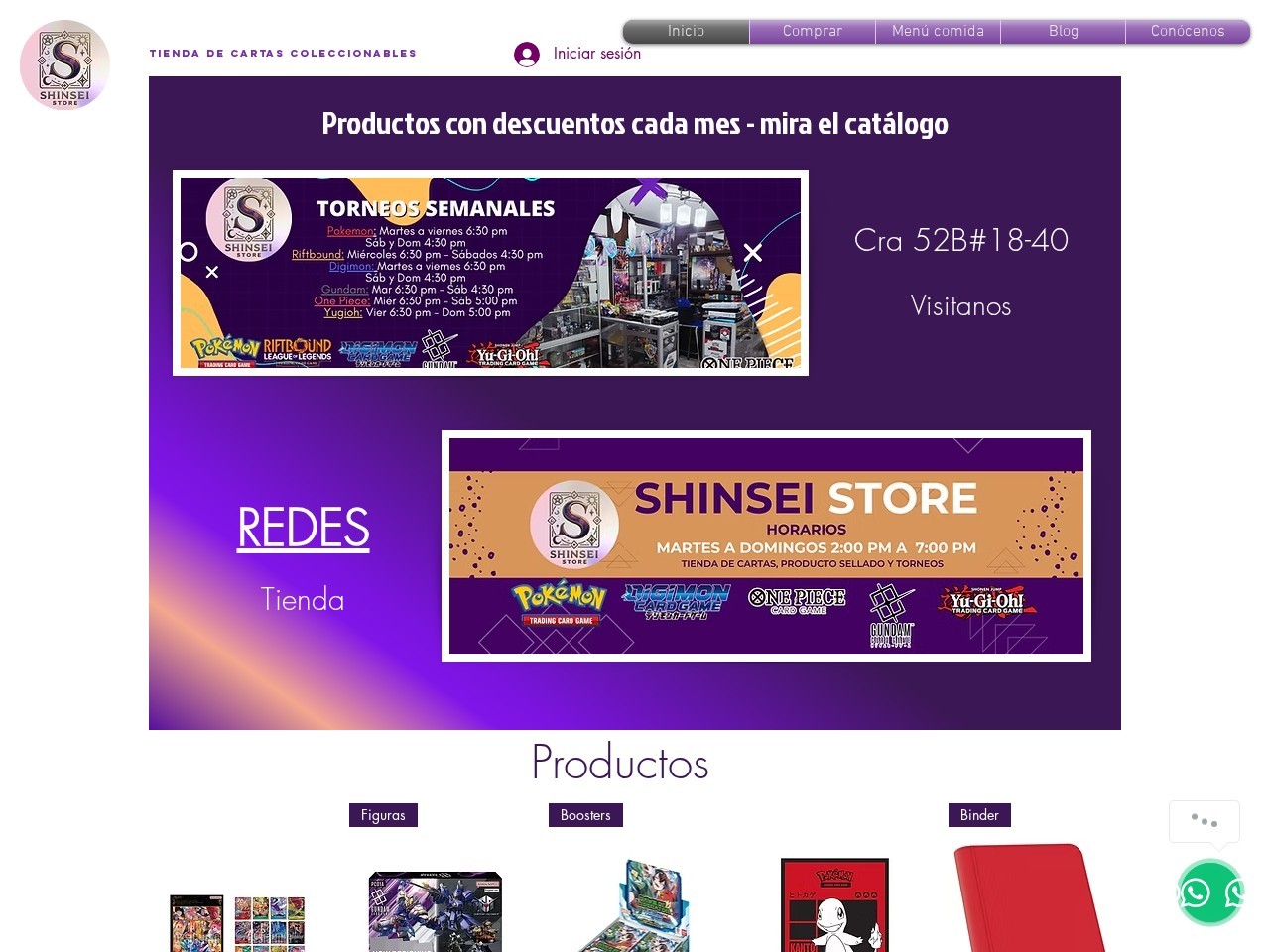 Shinsei Store — Website Preview