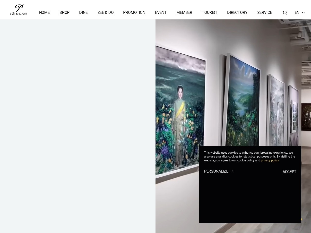 Siam Paragon — Website Preview