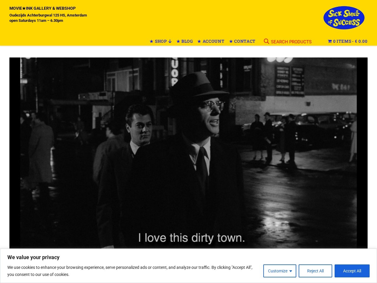 Sick Smell of Success — Website Preview