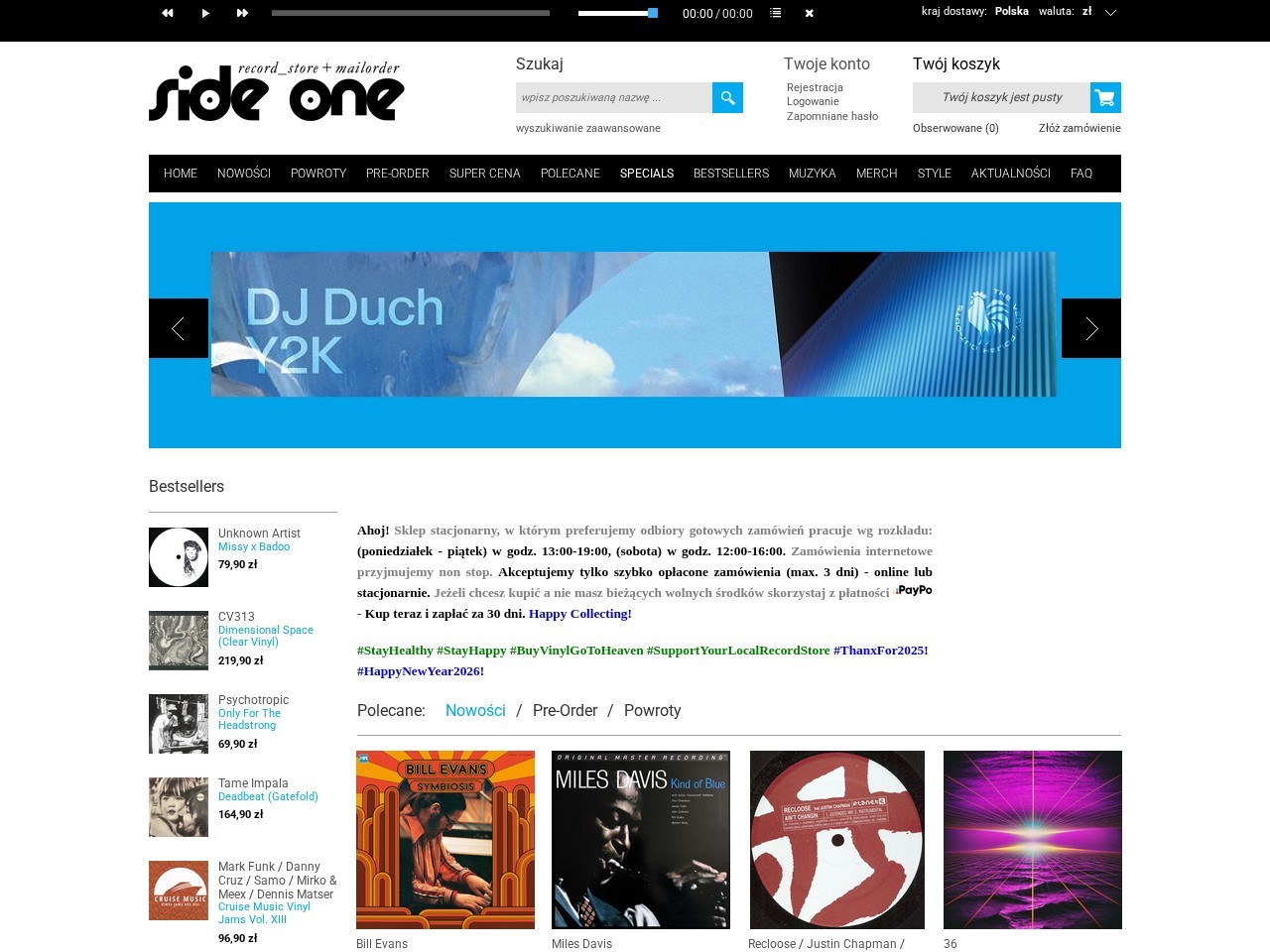 Side One โ Website Preview