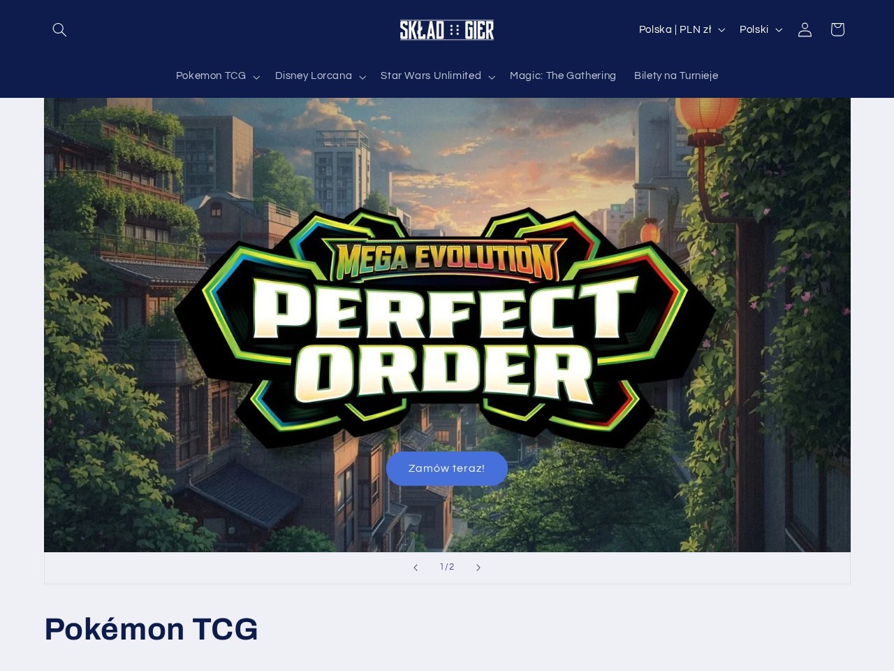 Skład Gier - gry planszowe i karciane — Website Preview