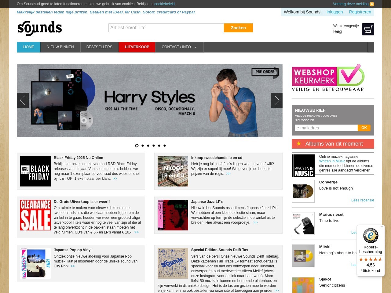 Sounds Delft — Website Preview