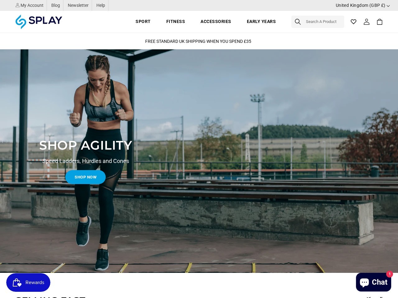 Splay Sports — Website Preview