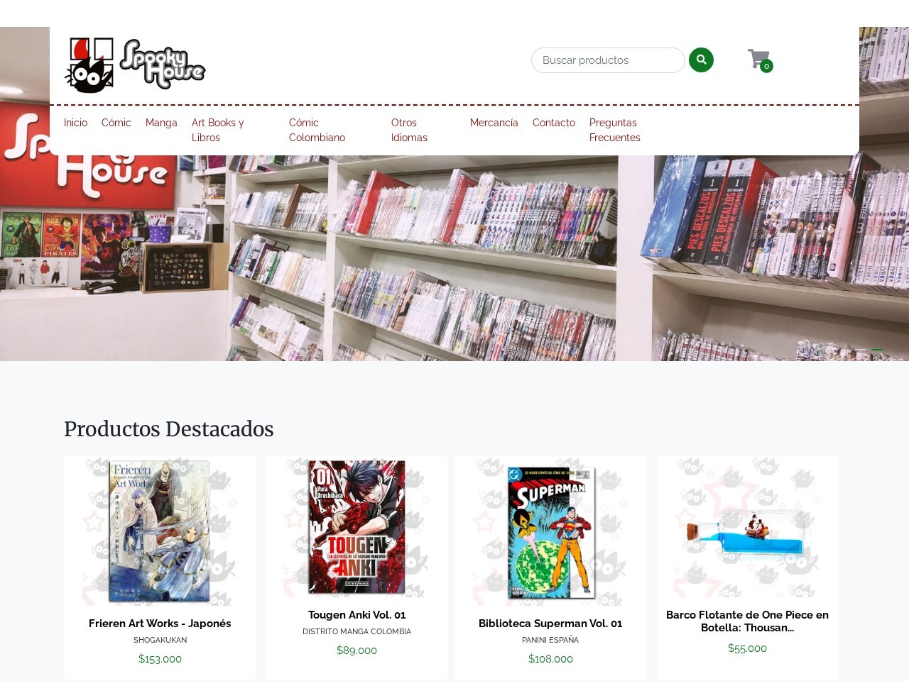 Spooky House — Website Preview