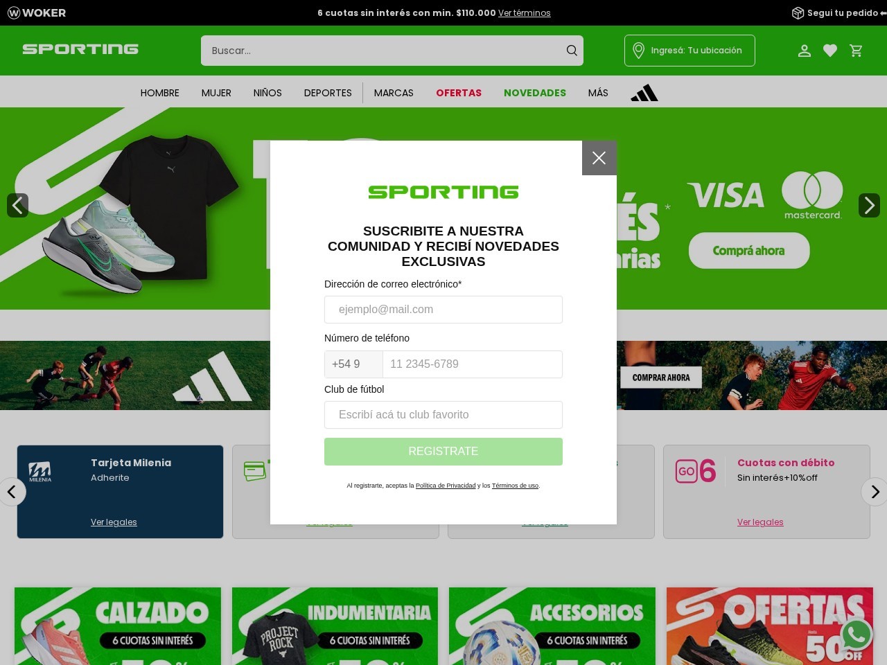 Sporting Outlet โ Website Preview