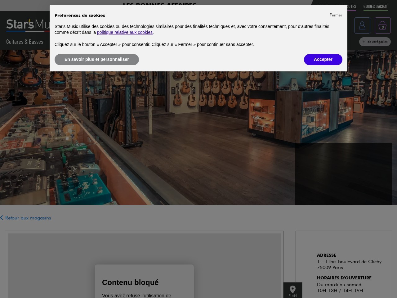 Star's Music — Website Preview