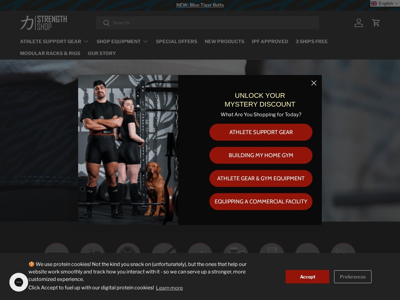 Strength Shop โ Website Preview