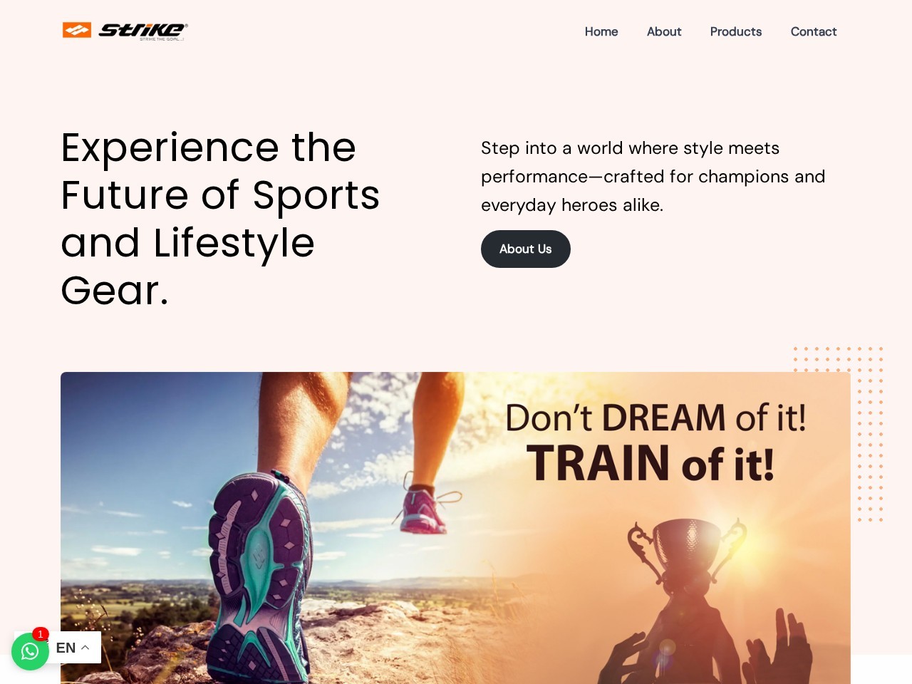 STRIKE — Website Preview