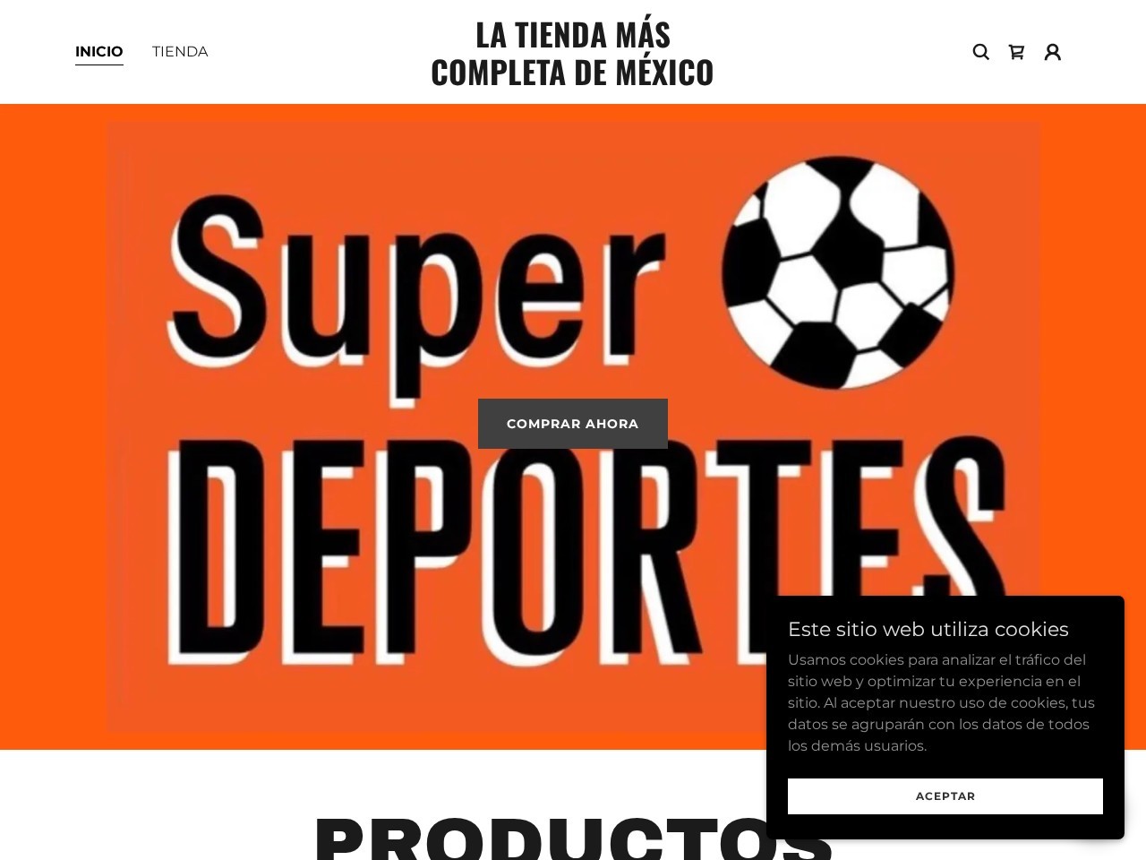 Super Deportes — Website Preview