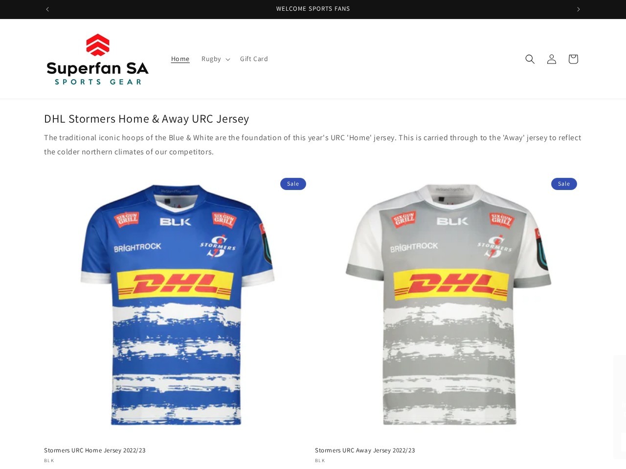 Superfan SA — Website Preview