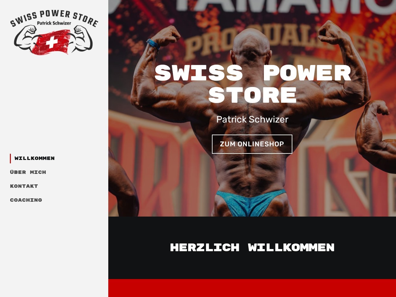 Swiss Power Store โ Website Preview
