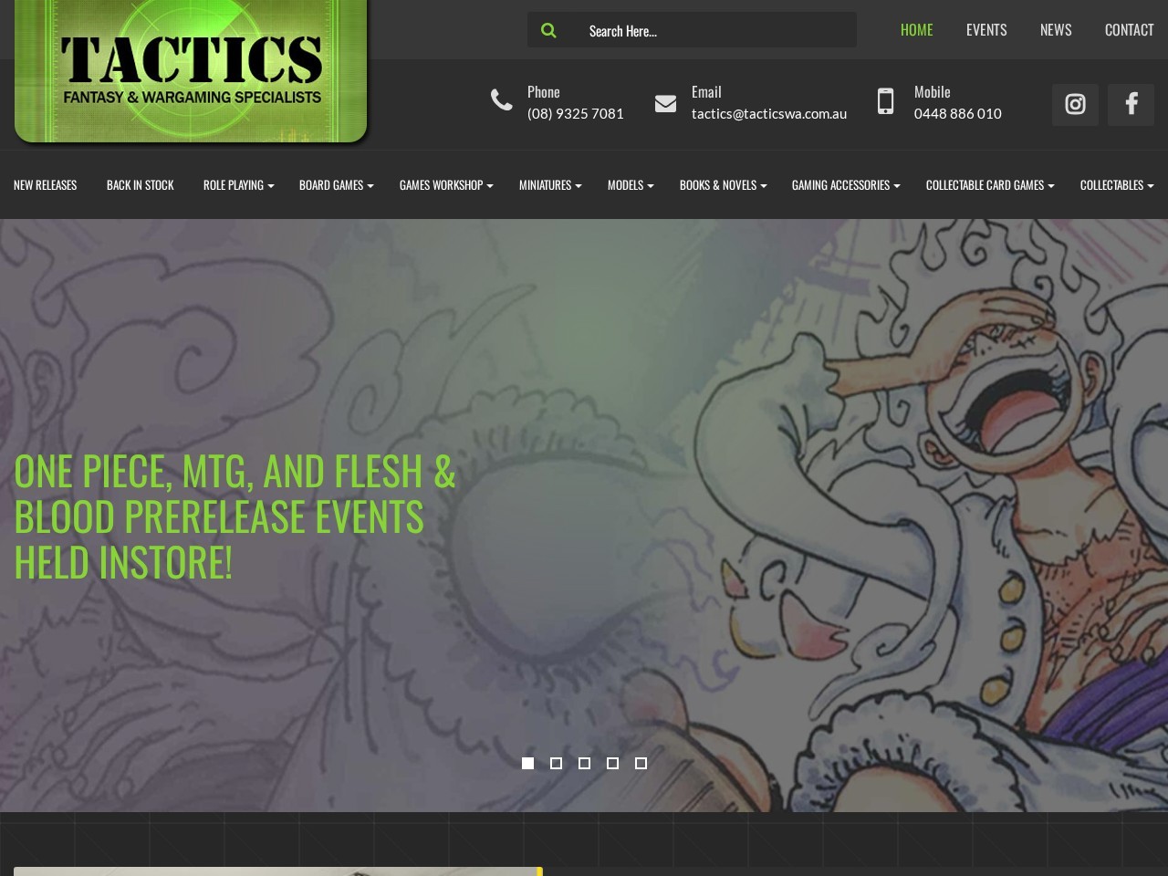 Tactics โ Website Preview