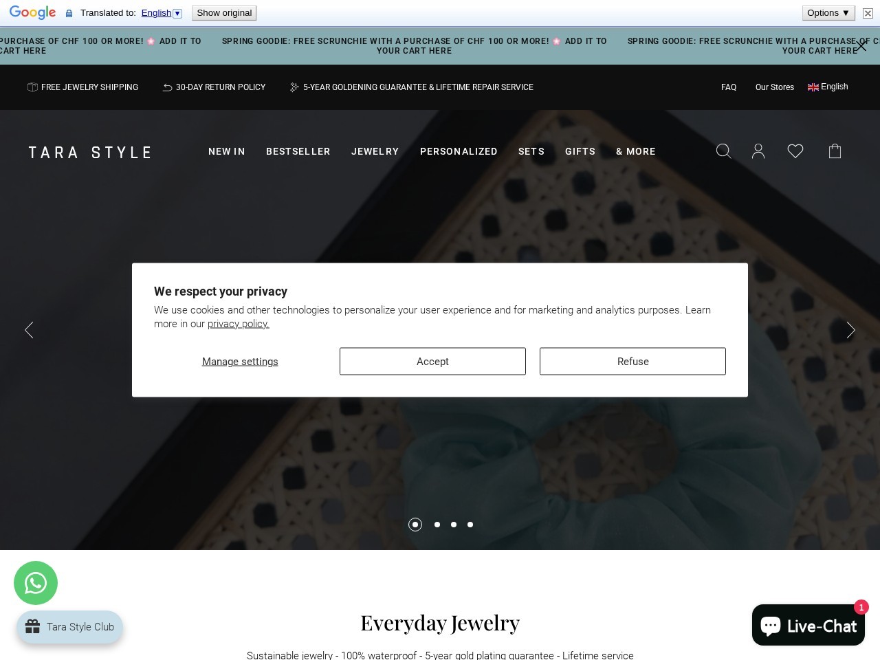 TARA STYLE - Luzern — Website Preview