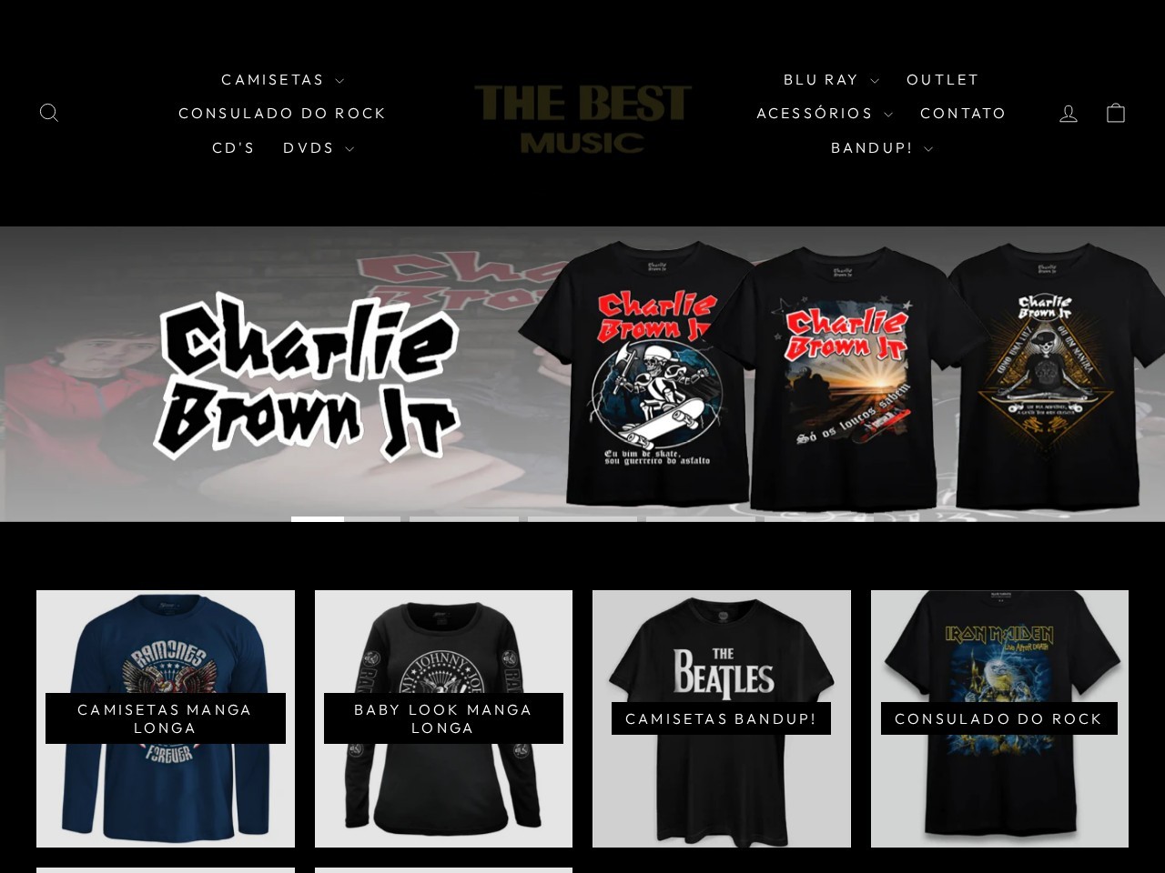 THE BEST MUSIC — Website Preview