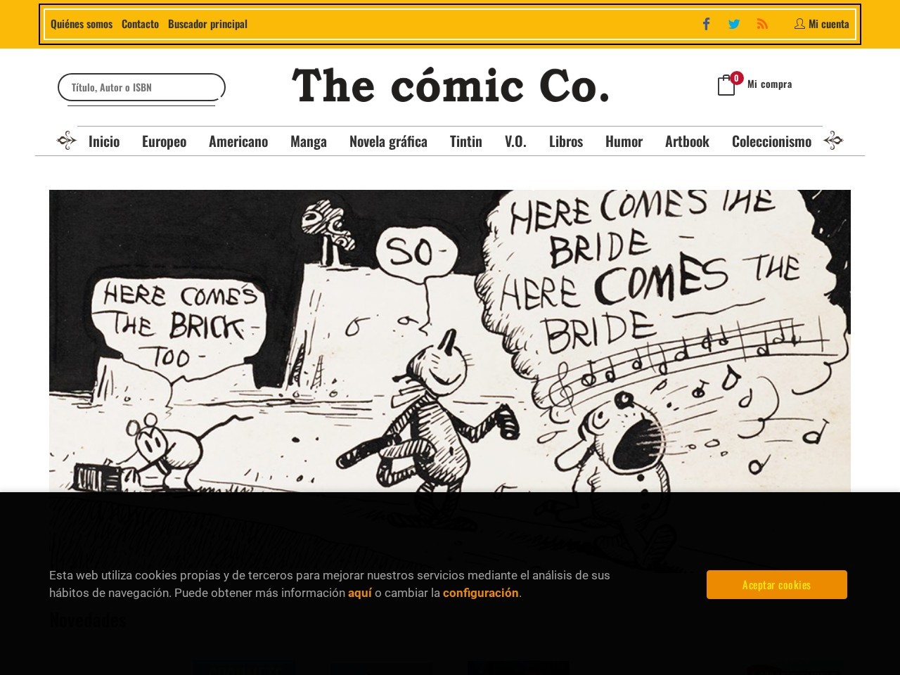 The Comic Co. — Website Preview