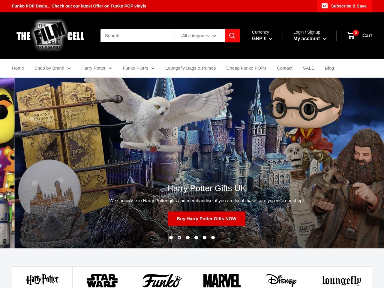 The Film Cell — Website Preview