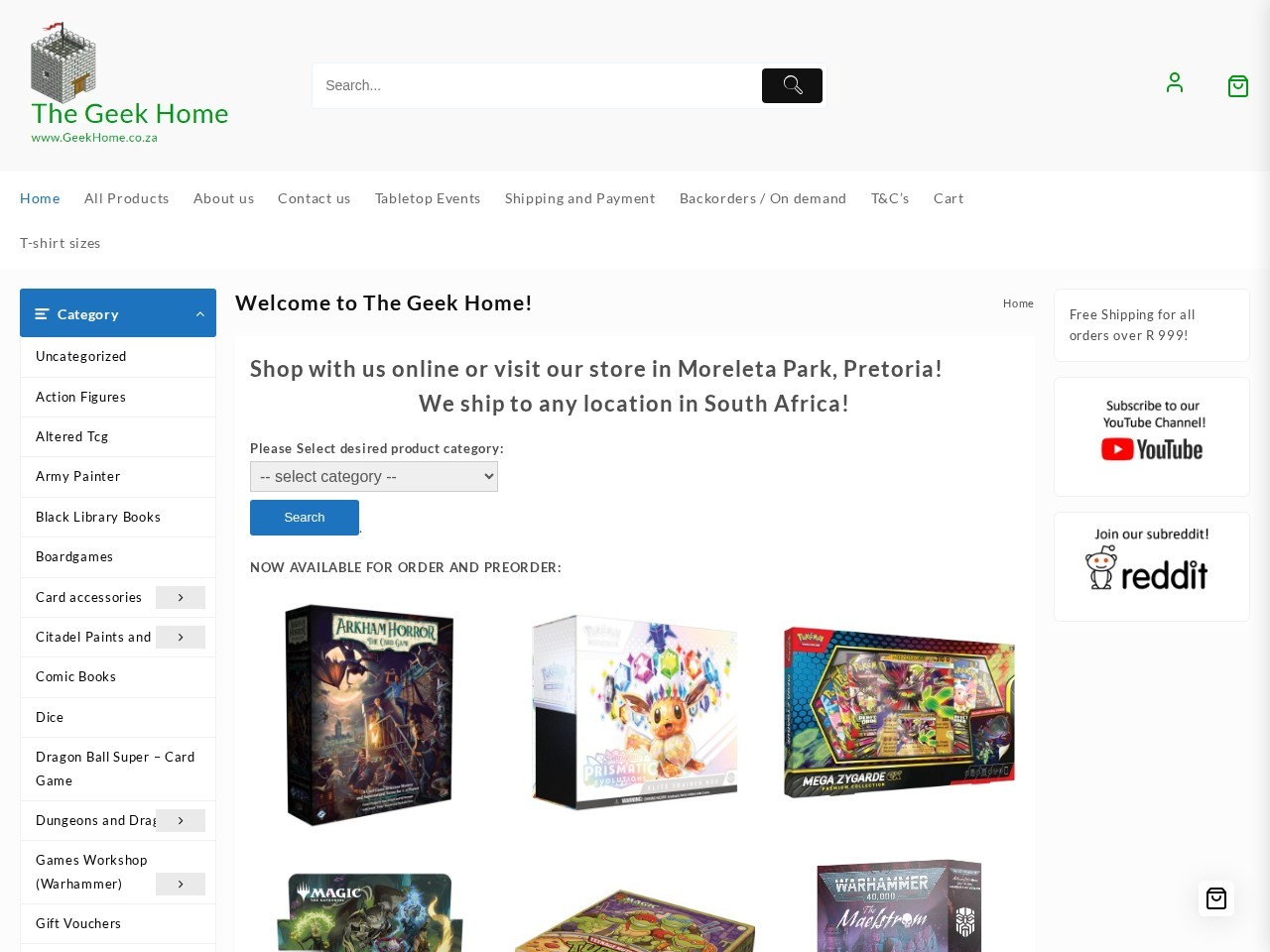 The Geek Home โ Website Preview