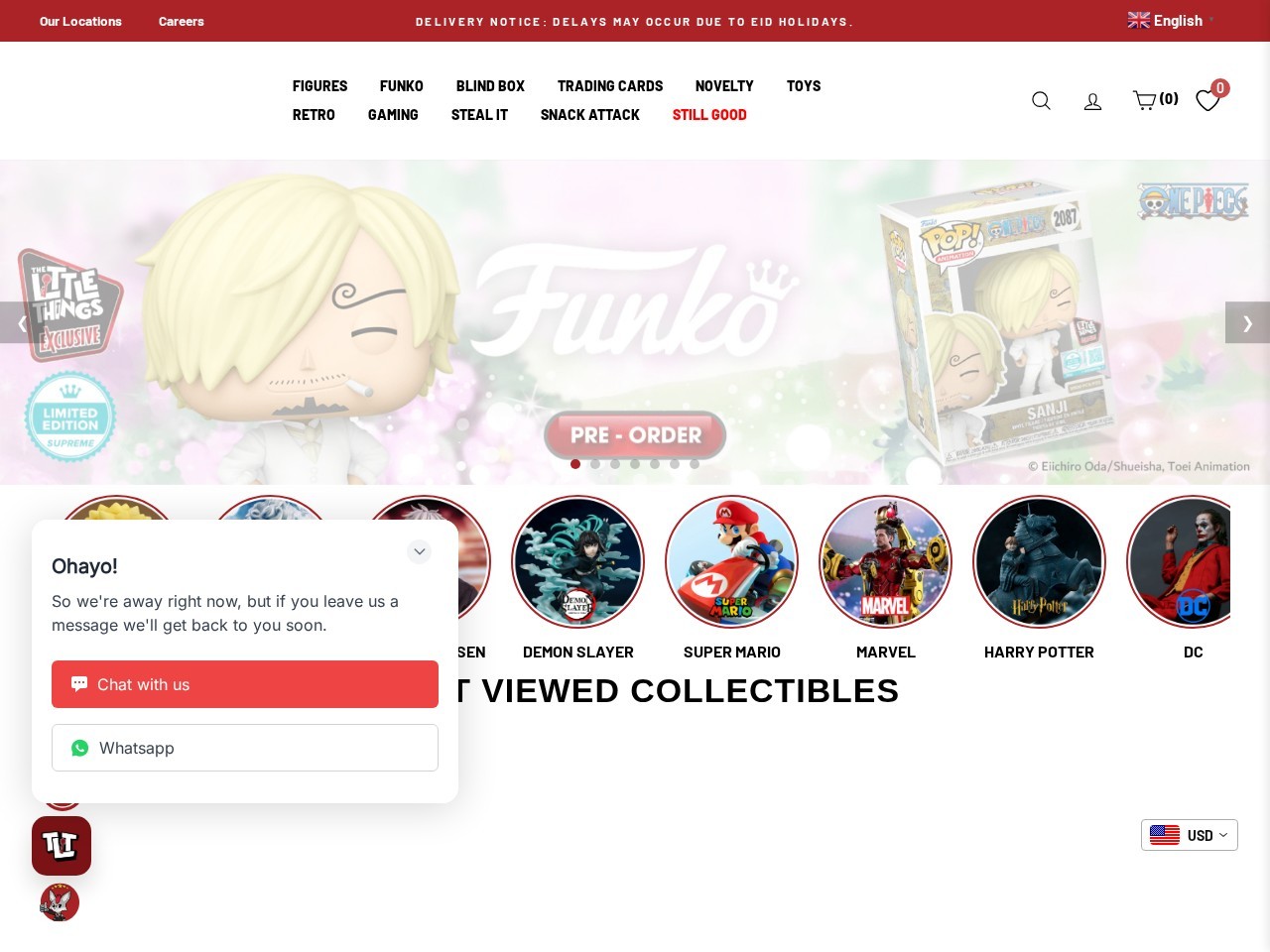 The Little Things - The Dubai Mall — Website Preview