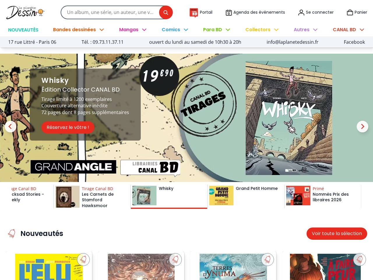 The planet Drawing — Website Preview