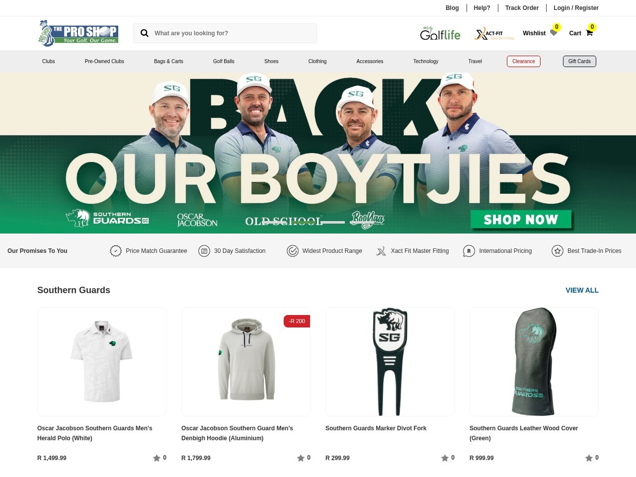 The Pro Shop Woodmead Superstore โ Website Preview