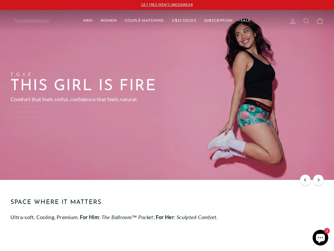 ThunderWear Asia — Website Preview