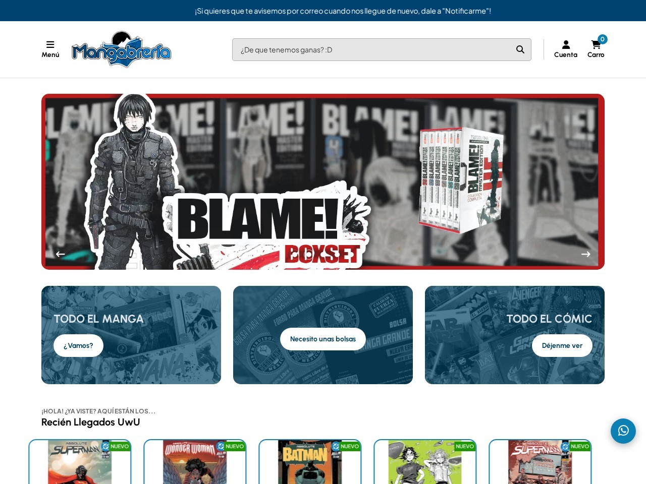 Tienda Panini Parque Las Antenas — Website Preview