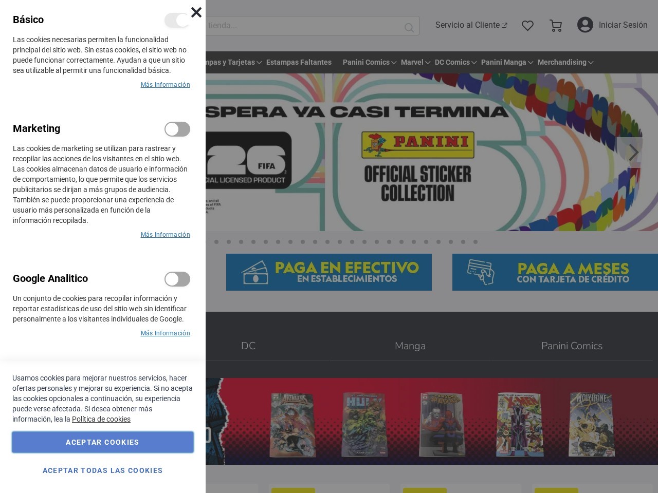 Tienda Panini Querétaro — Website Preview