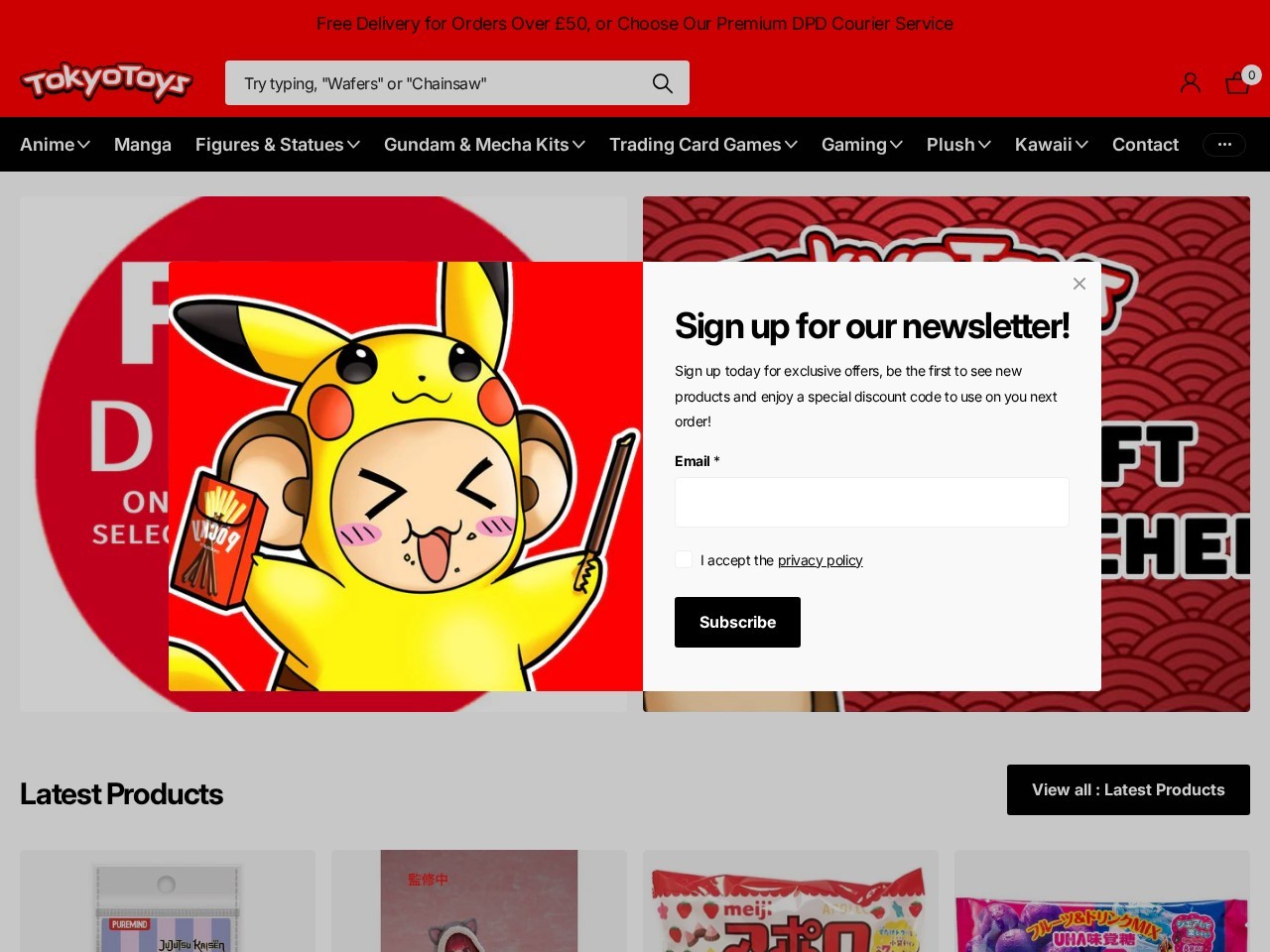 TokyoToys — Website Preview