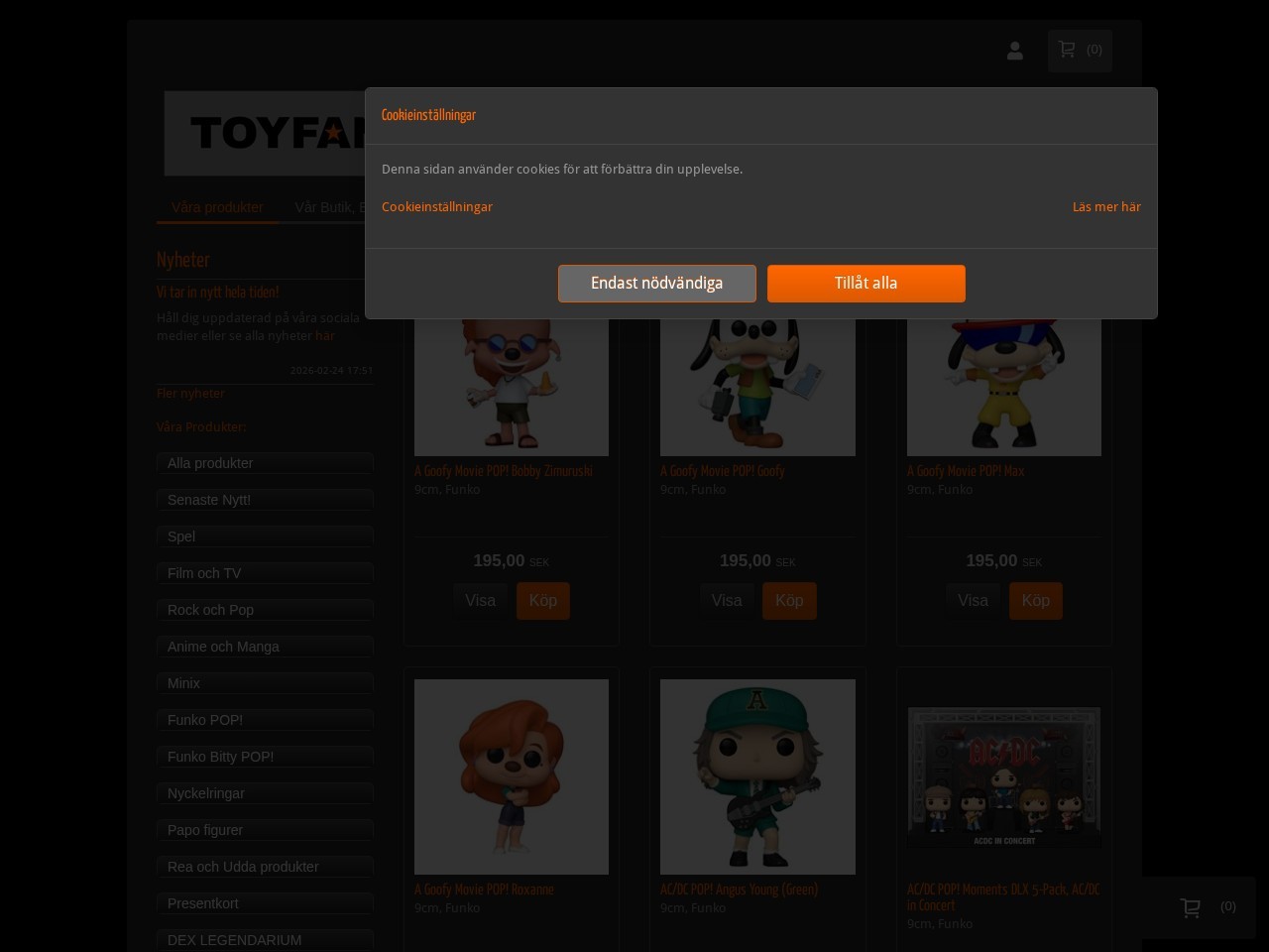 Toyfans.se — Website Preview