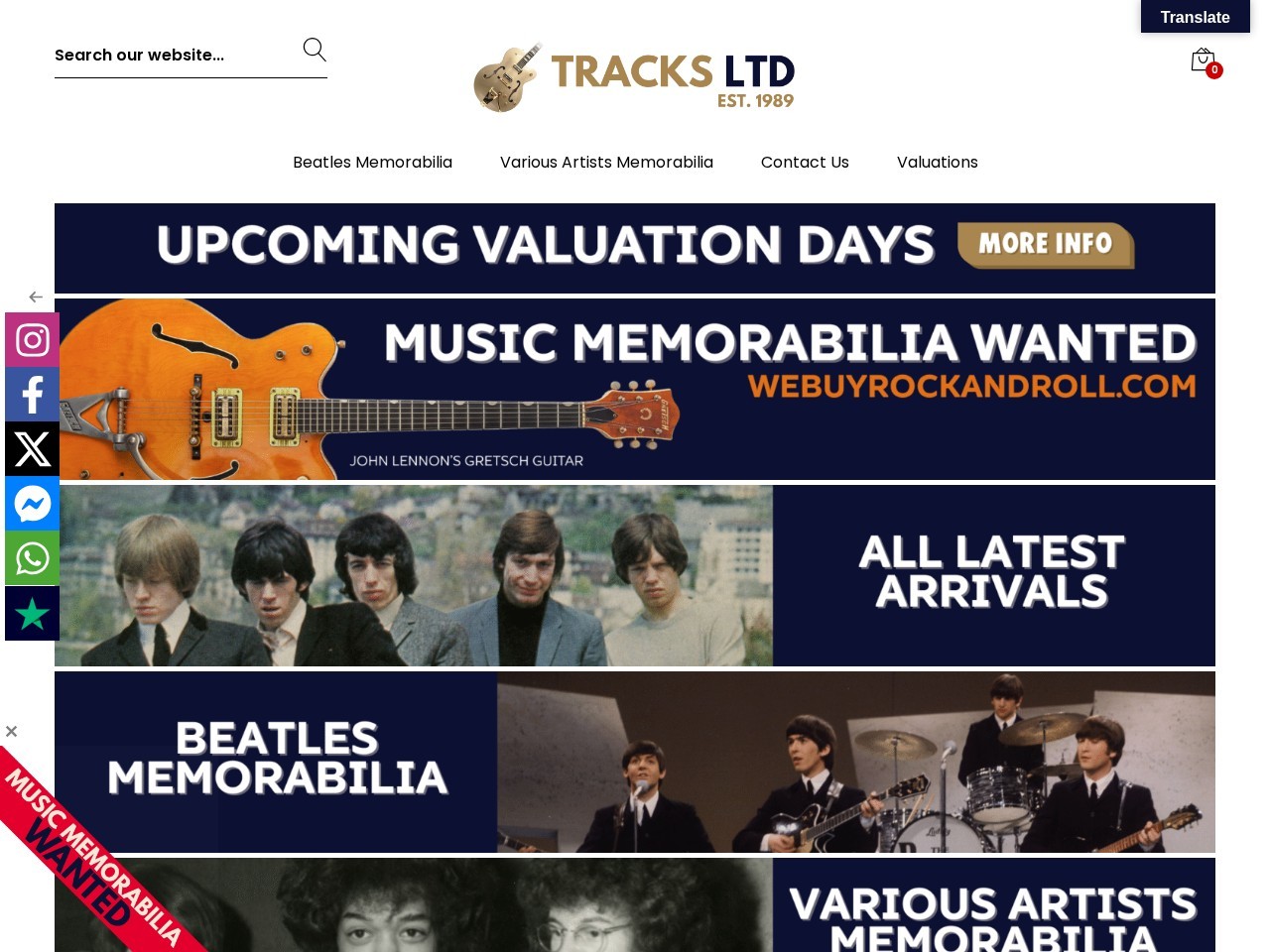 Tracks Ltd — Website Preview
