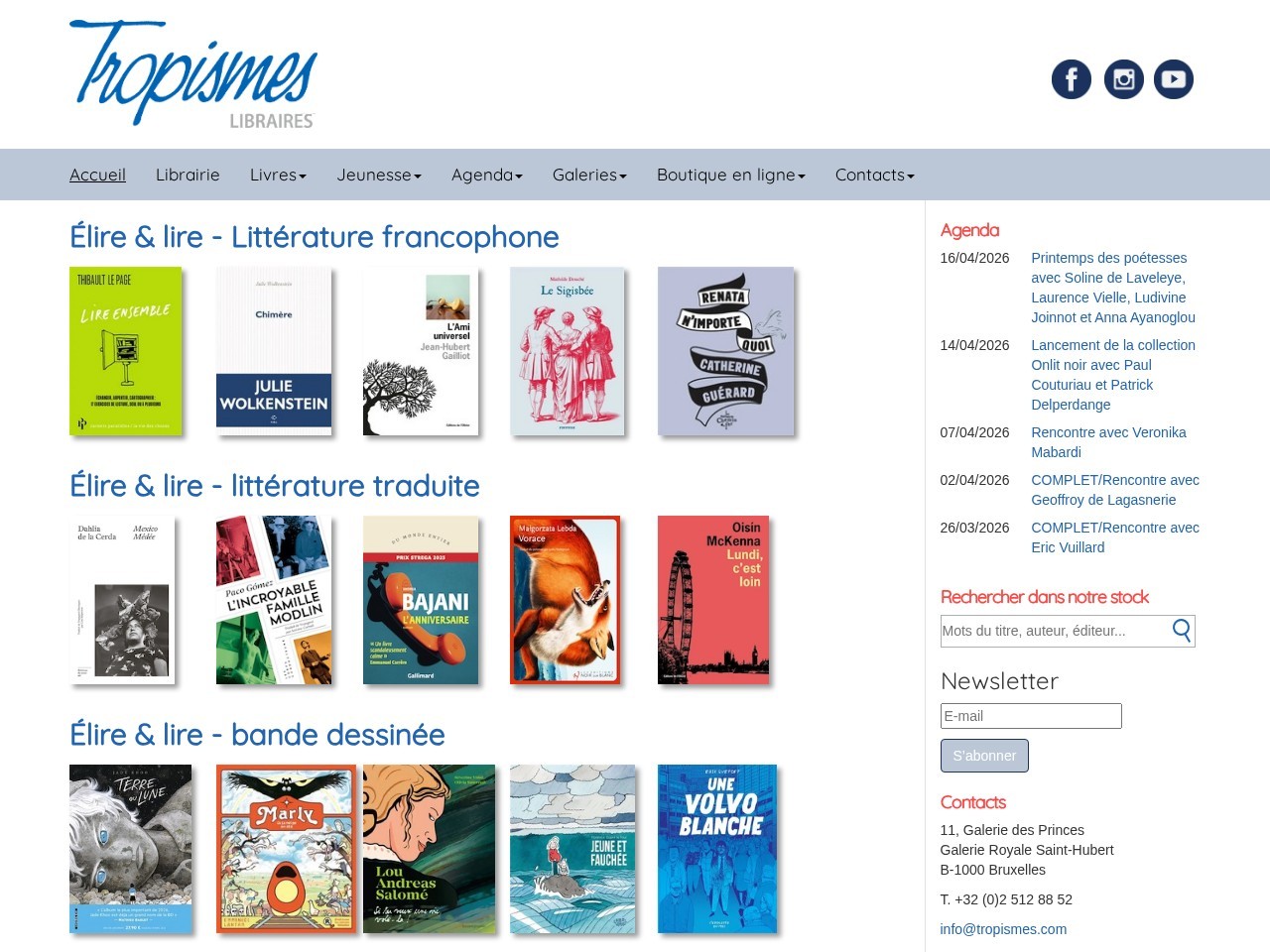 Tropismes โ Website Preview