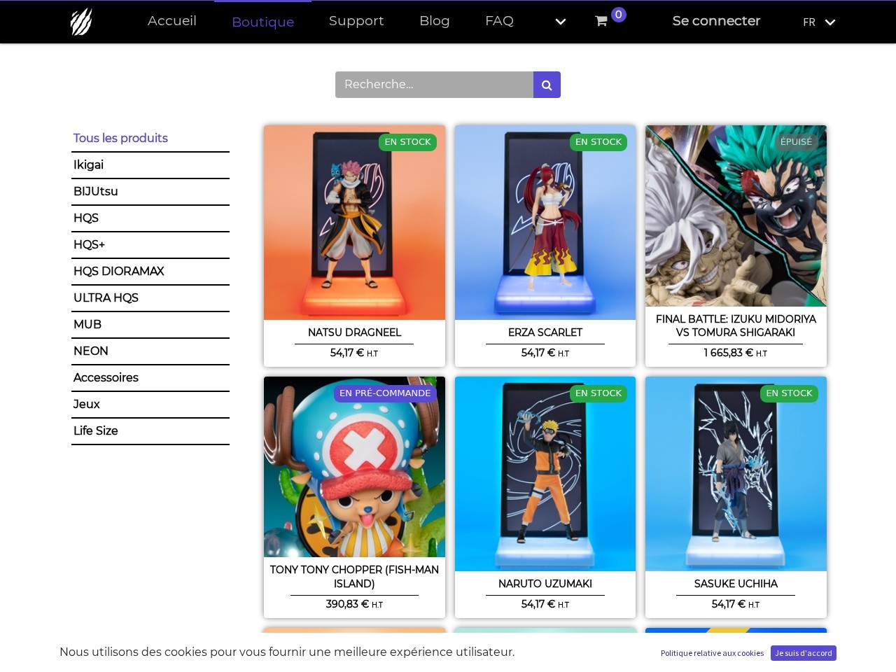 Tsume Store Paris — Website Preview