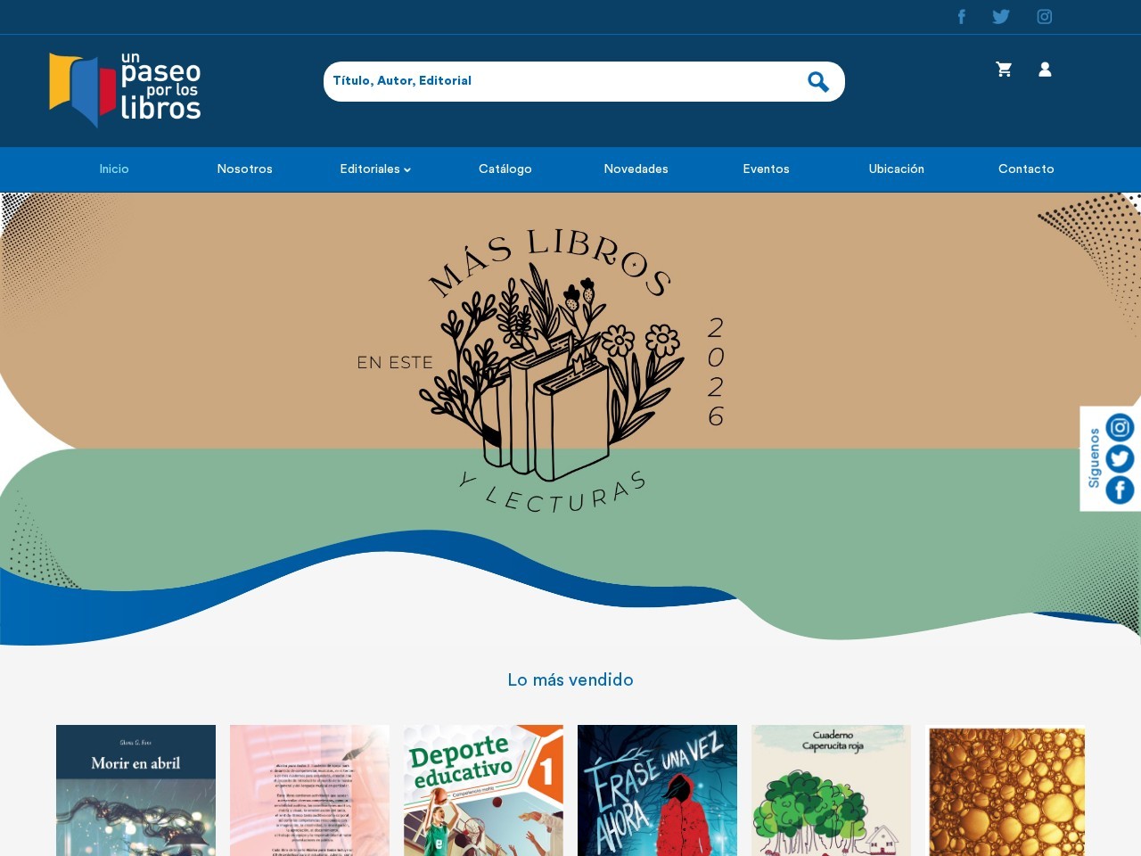 Un Paseo Por Los Libros โ Website Preview