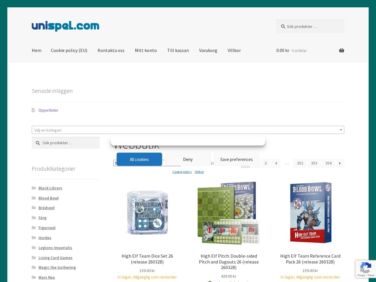 Unispel — Website Preview