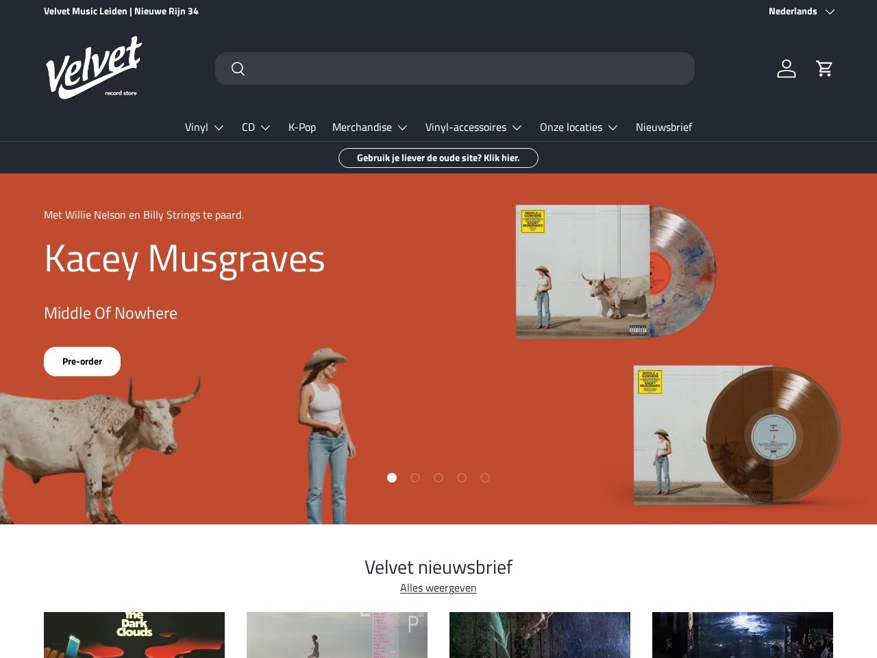 VelvetMusic Leiden — Website Preview