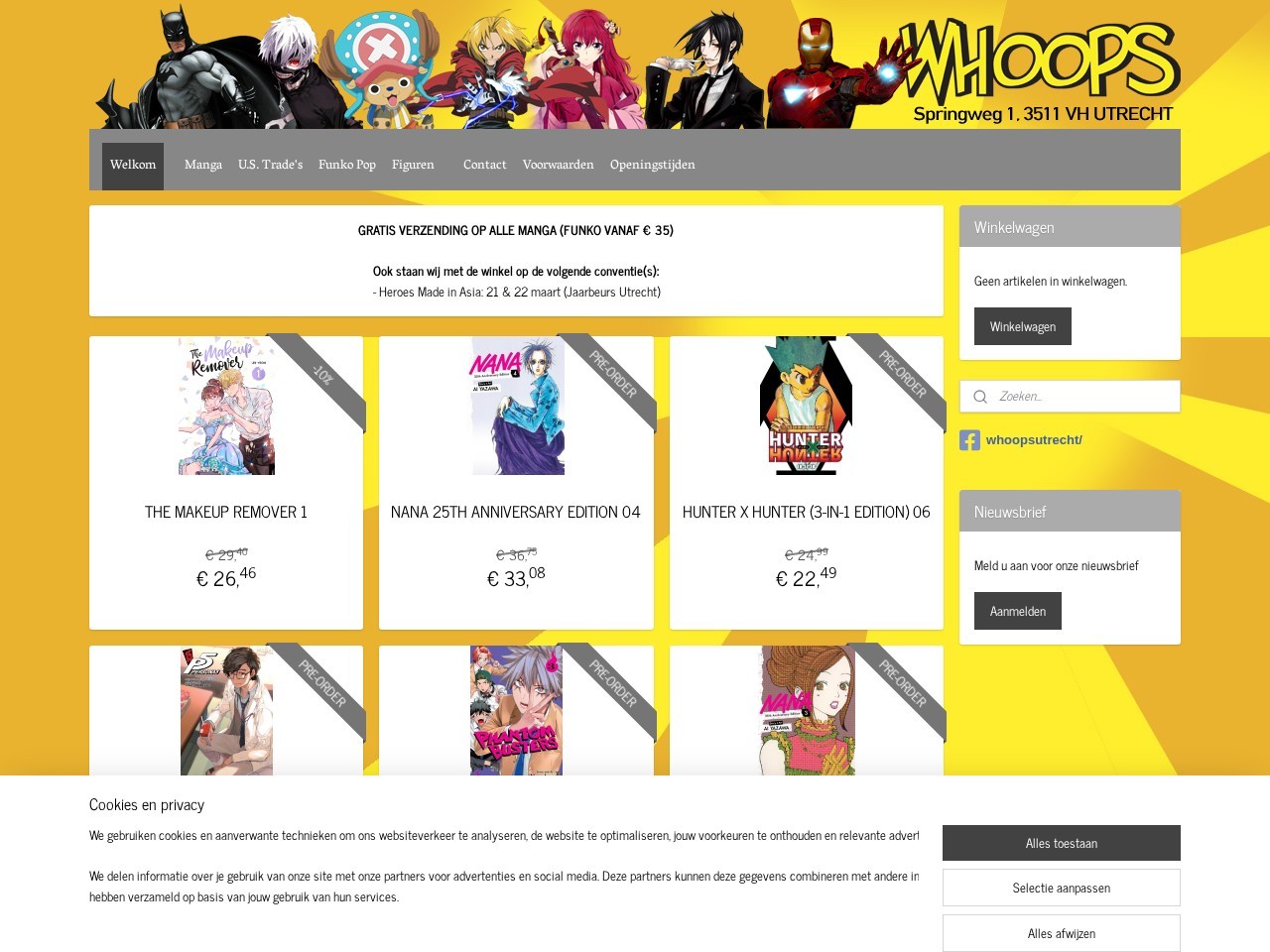 Whoops — Website Preview