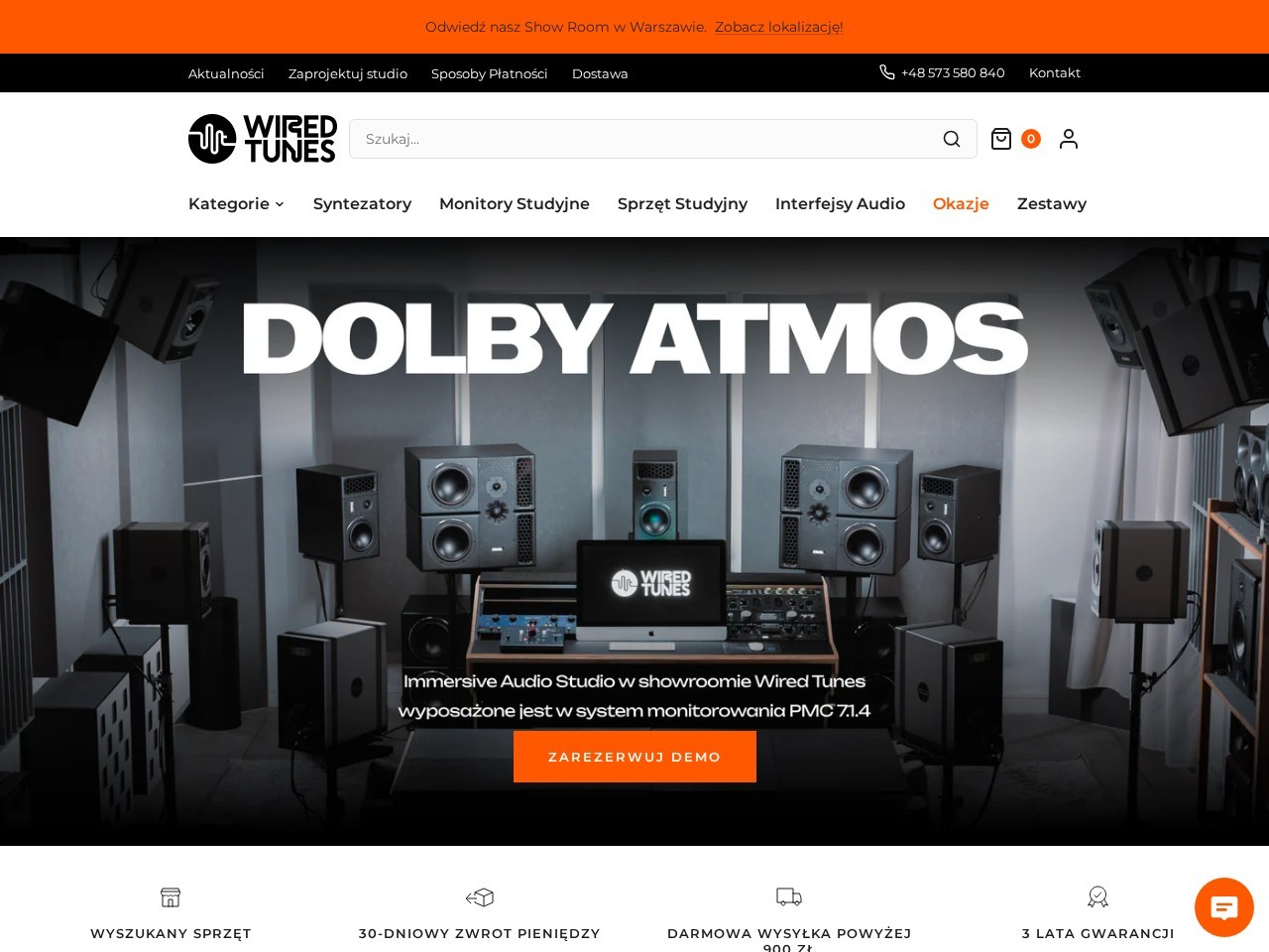 Wired Tunes — Website Preview