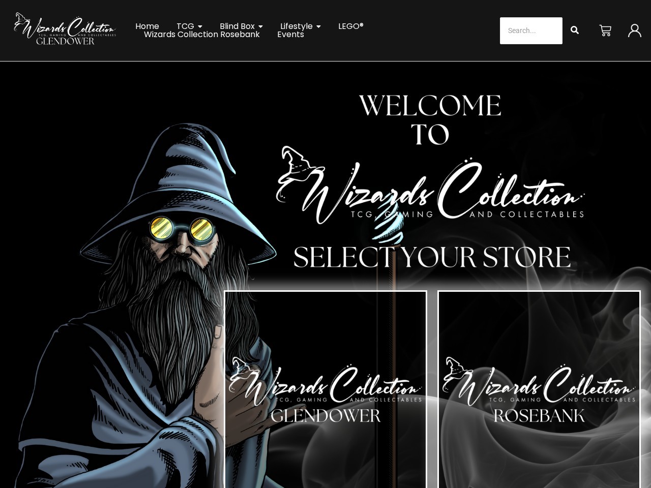 Wizards Collection Linksfield — Website Preview