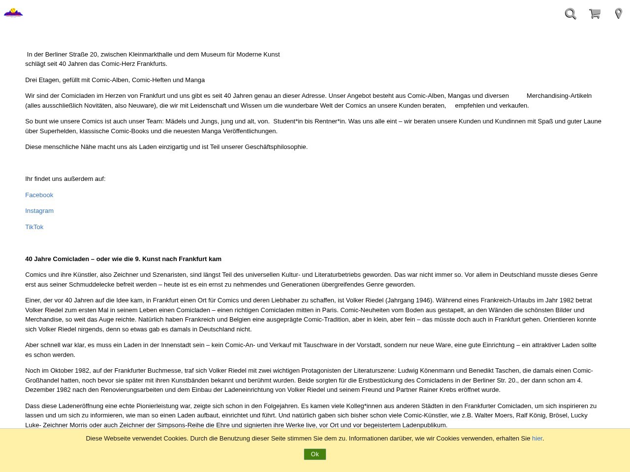 X-tra boox Comics & Gifts GmbH — Website Preview