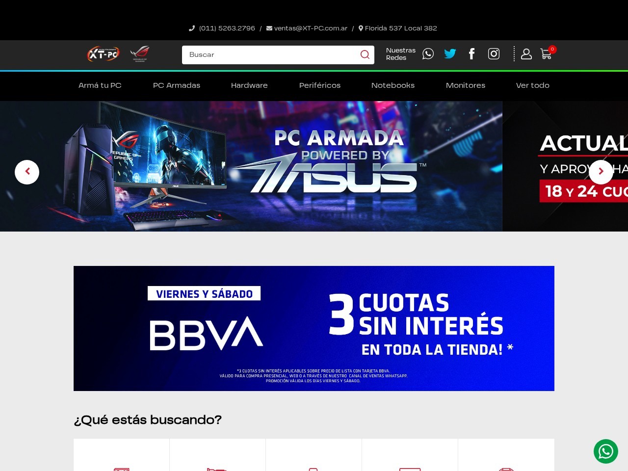 XT-PC — Website Preview