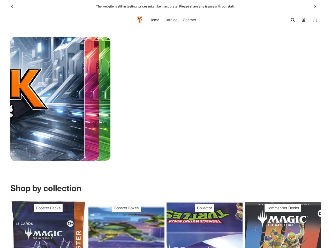 Yannick The Gathering — Website Preview