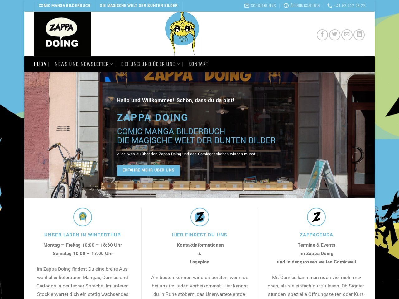 Zappa-Doing โ Website Preview